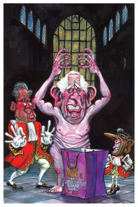 New Coronation Robes, Martin Rowson